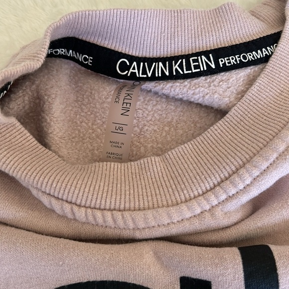 Calvin Klein Pink Crop Sweater - Picture 3 of 4